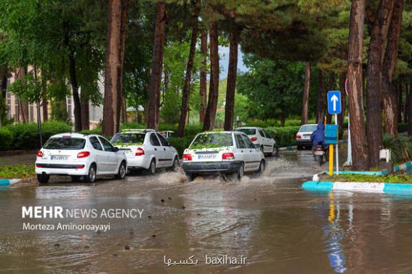 تشدید فعالیت سامانه بارشی به همراه ناپایدارهای محلی