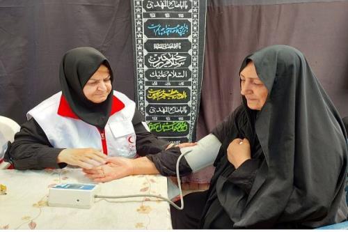 عرضه خدمات درمانی به 1500 نفر در تاسوعا و عاشورای حسینی