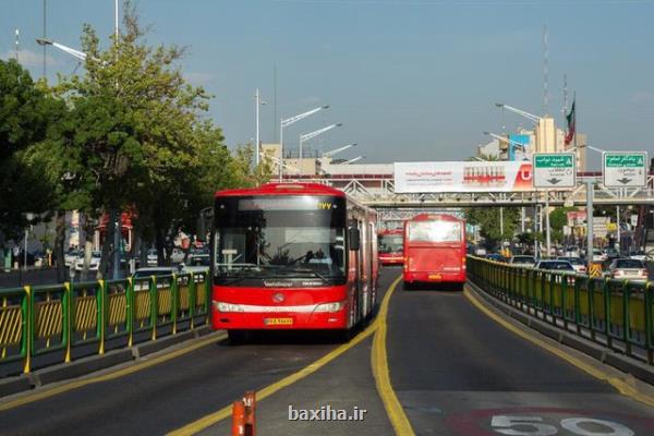 ۶۰ دستگاه اتوبوس و ۵۰ دستگاه مینی بوس در ناوگان حمل و نقل اتوبوس رانی شهر تهران رونمایی می شود